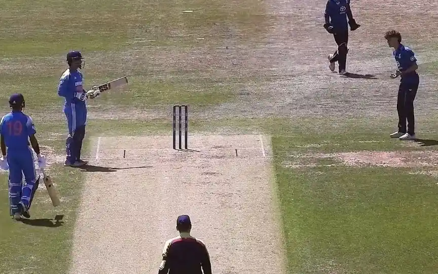 Vaibhav Suryavanshi Gets A Send-Off After Missing Out On A Well Deserved Fifty vs England U19
